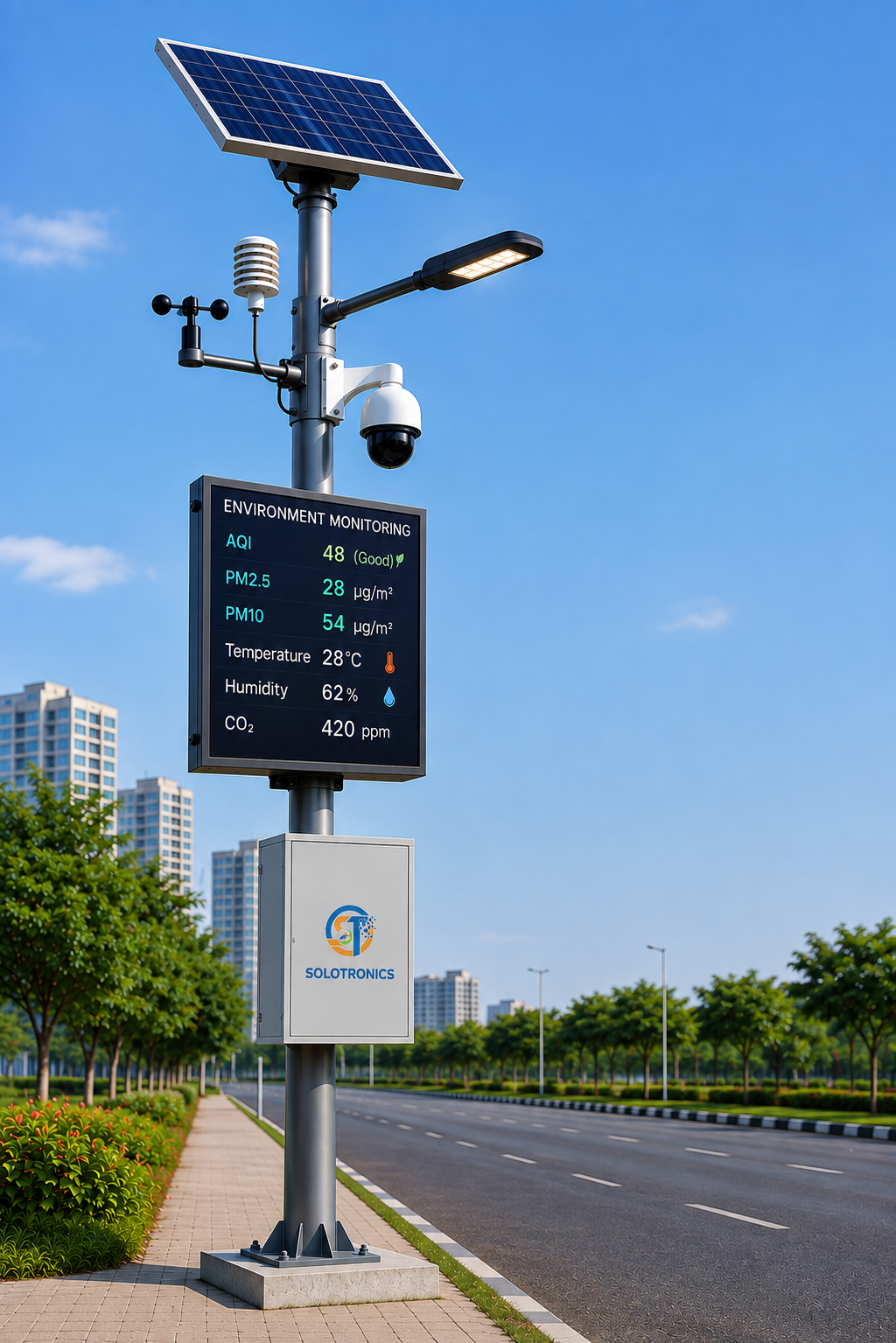 Environmental Monitoring Pole